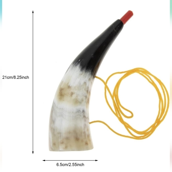 Viking Bull Horn Toy, Ox Horn, Noise Maker For Sports, Party Gifts, Noisemaker - Picture 2 of 7